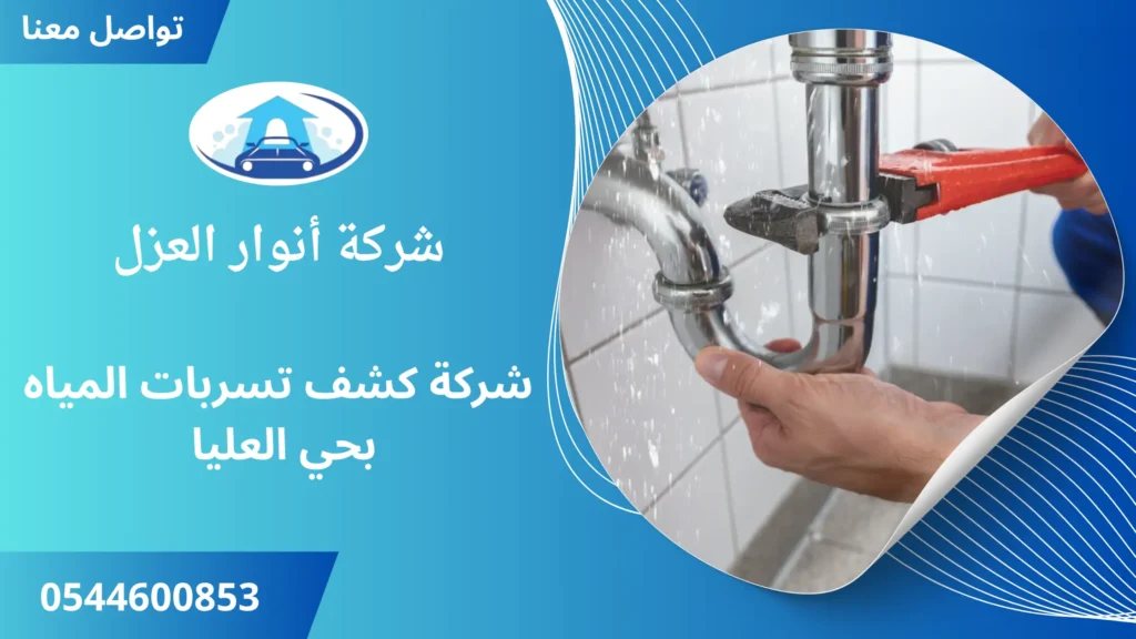 افضل شركة كشف تسربات المياه بحي العليا