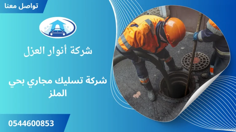 شركة تسليك مجاري بحي الملز